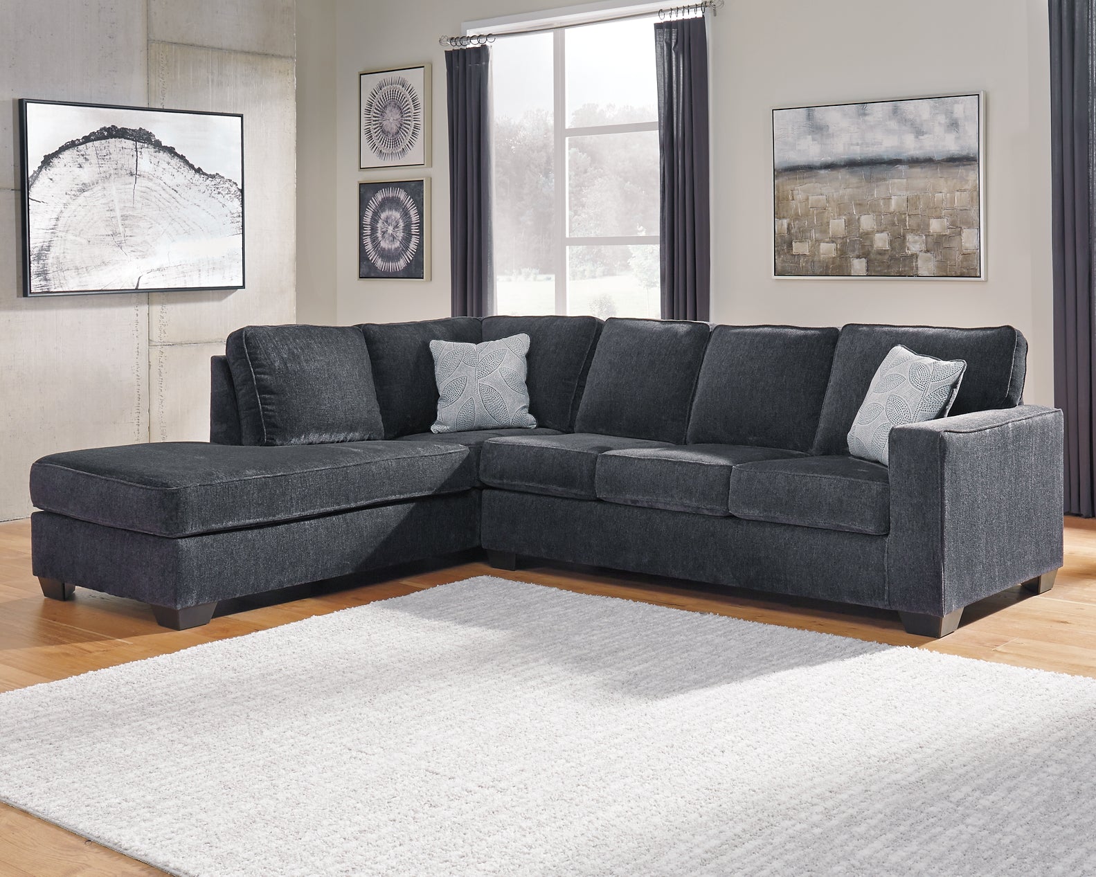 Altari 2-Piece Sectional with Chaise – Akins Furniture
