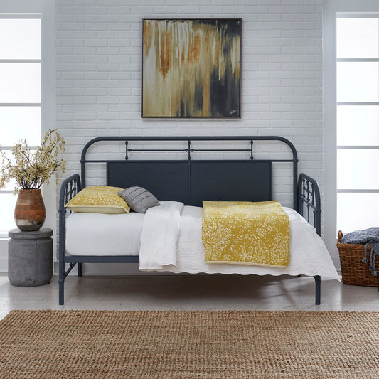 Twin Metal Day Bed - Navy