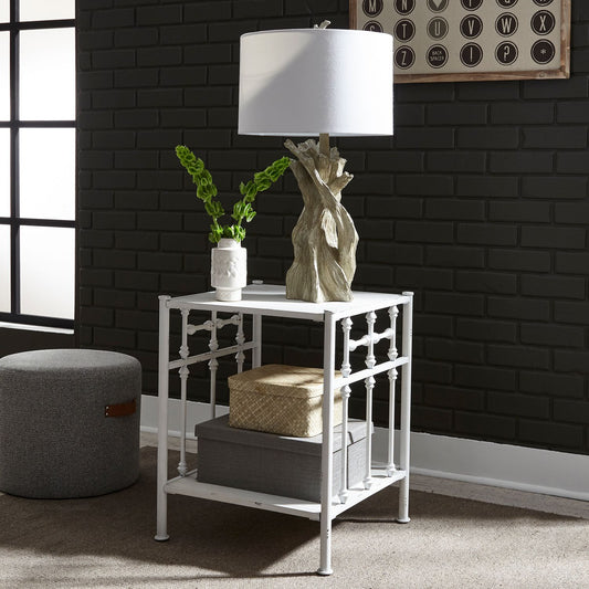 Open Night Stand - Antique White