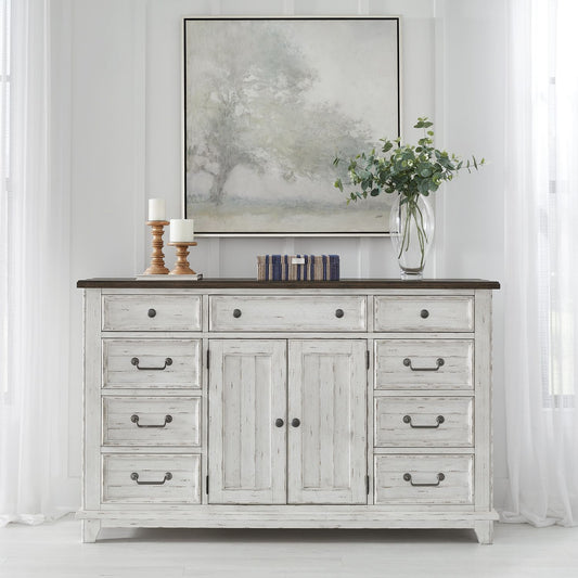 2 Door 9 Drawer Dresser