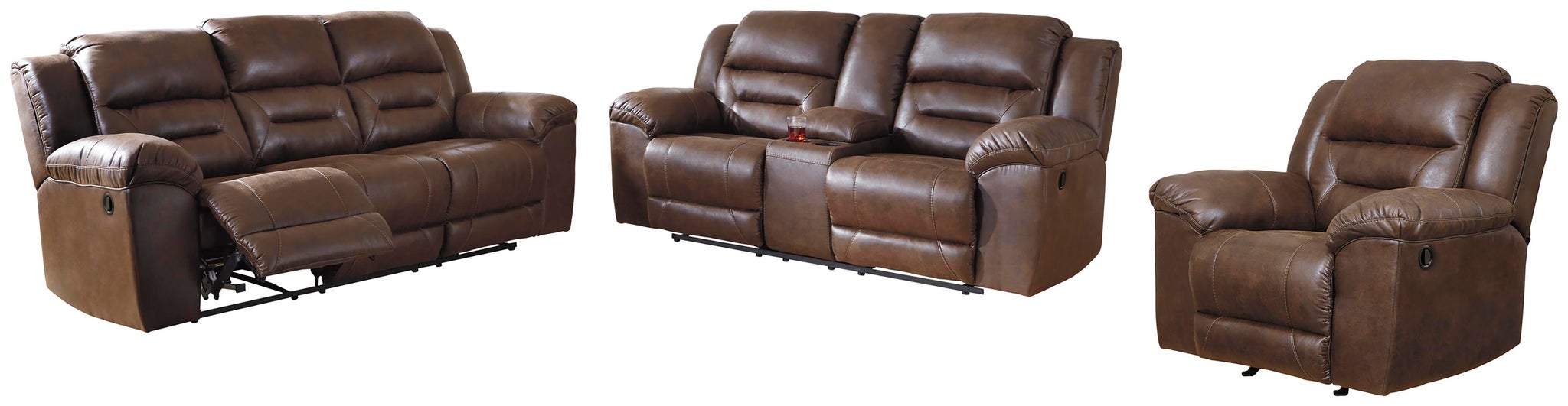 Stoneland Sofa, Loveseat and Recliner – Akins Furniture