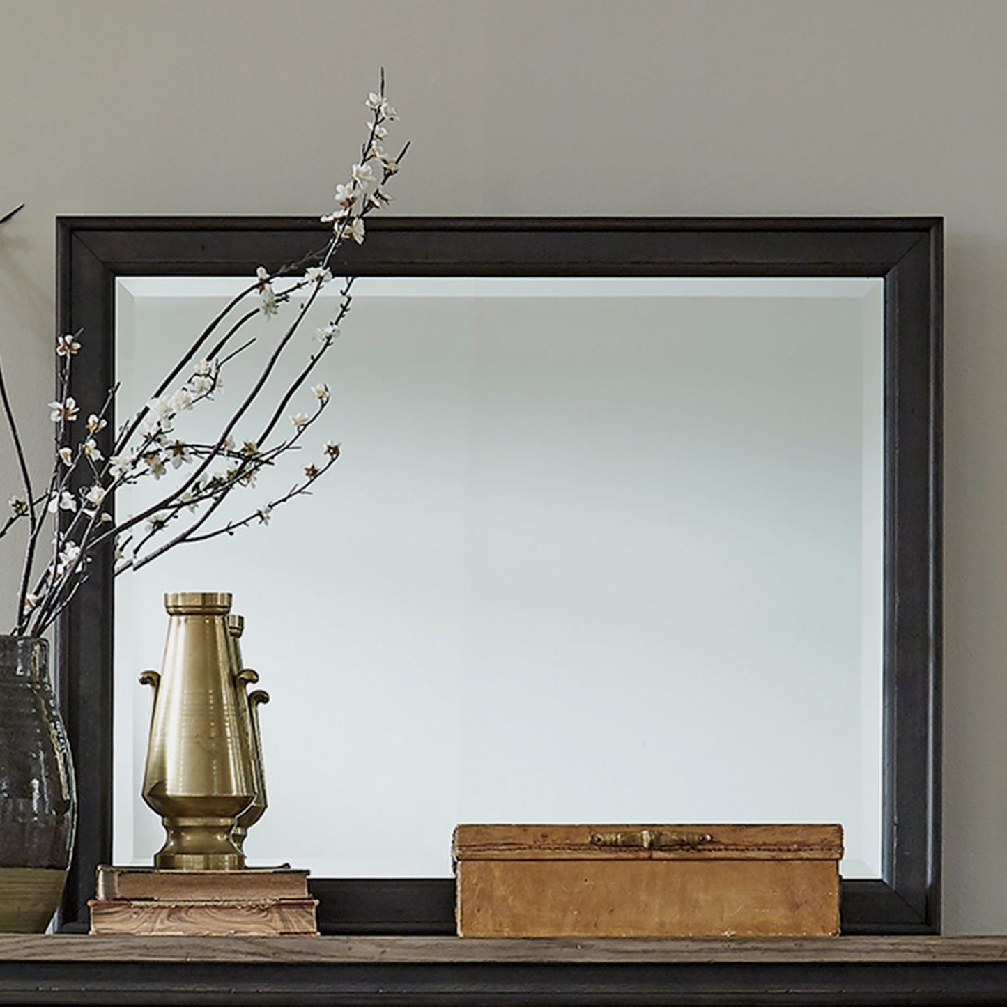 Landscape Mirror - Black
