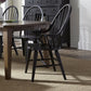 Windsor Back Arm Chair - Black
