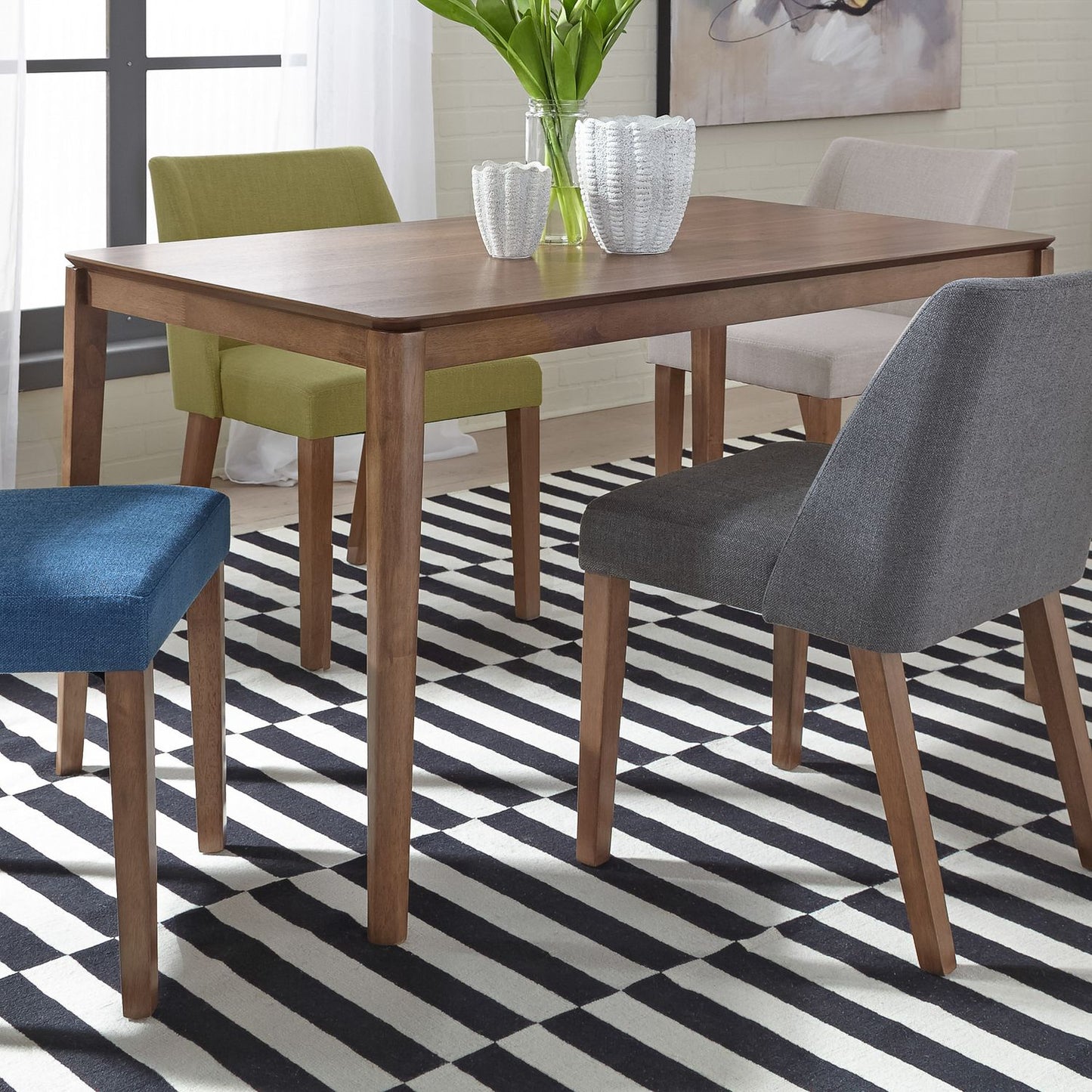 Rectangular Leg Table
