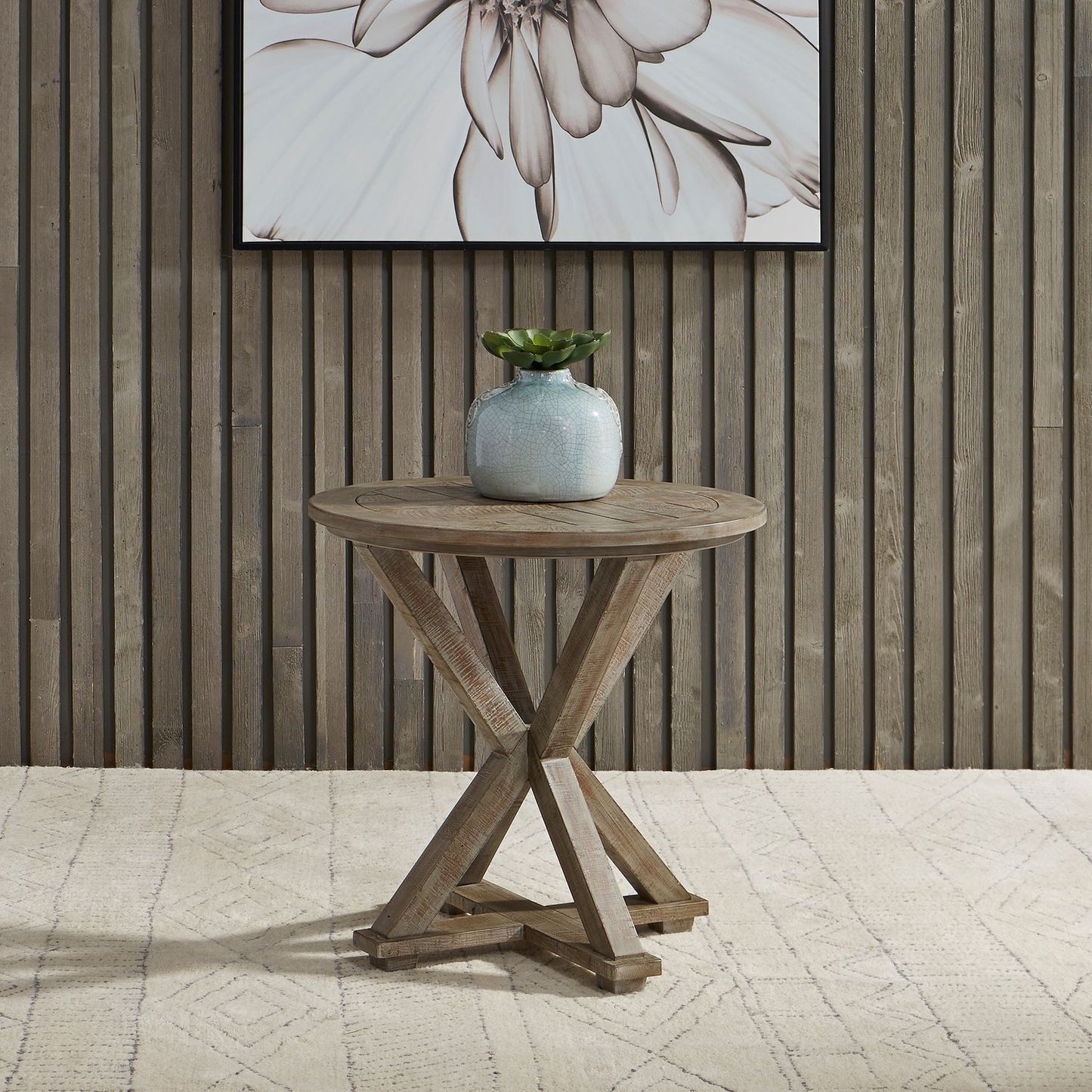 Round End Table