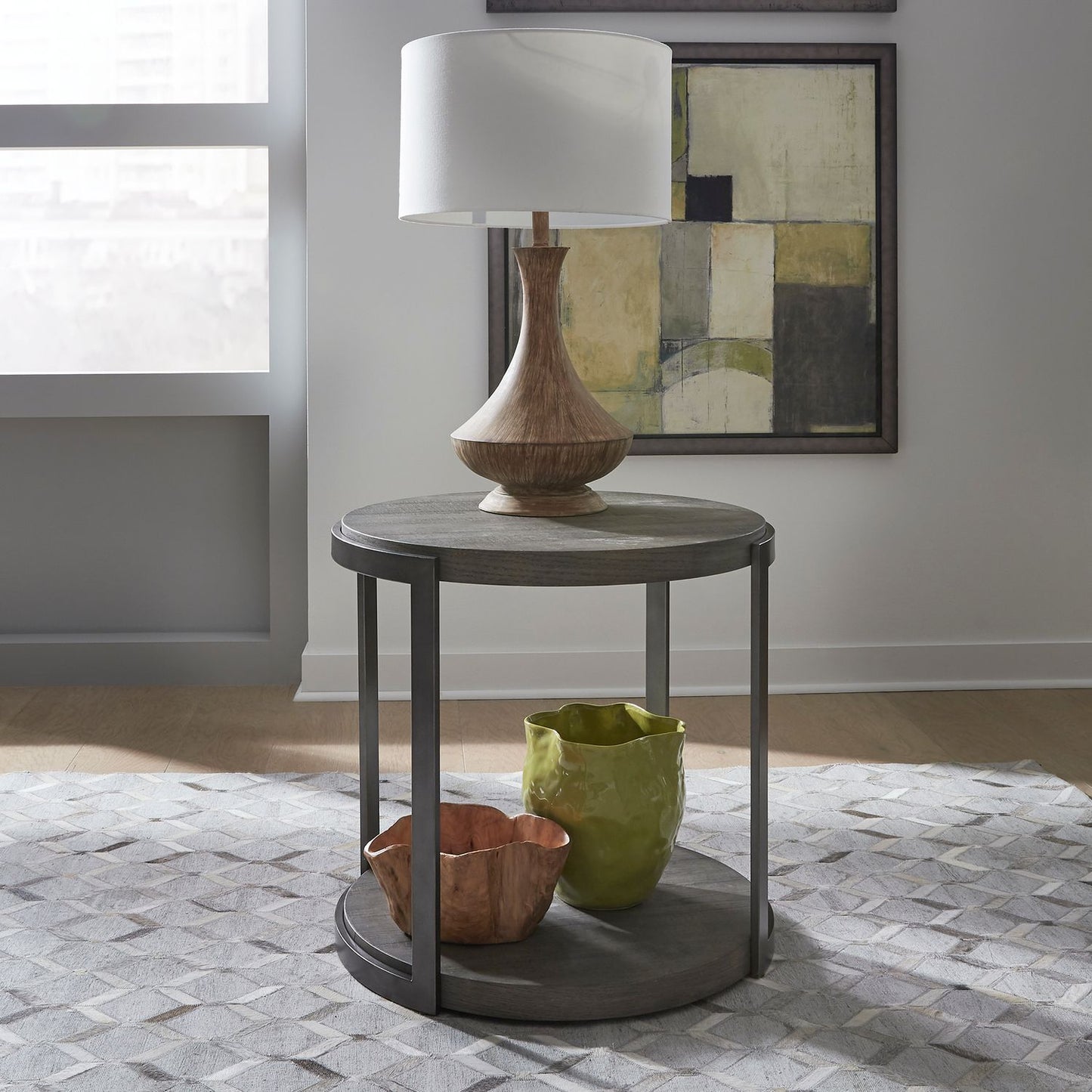 Round End Table