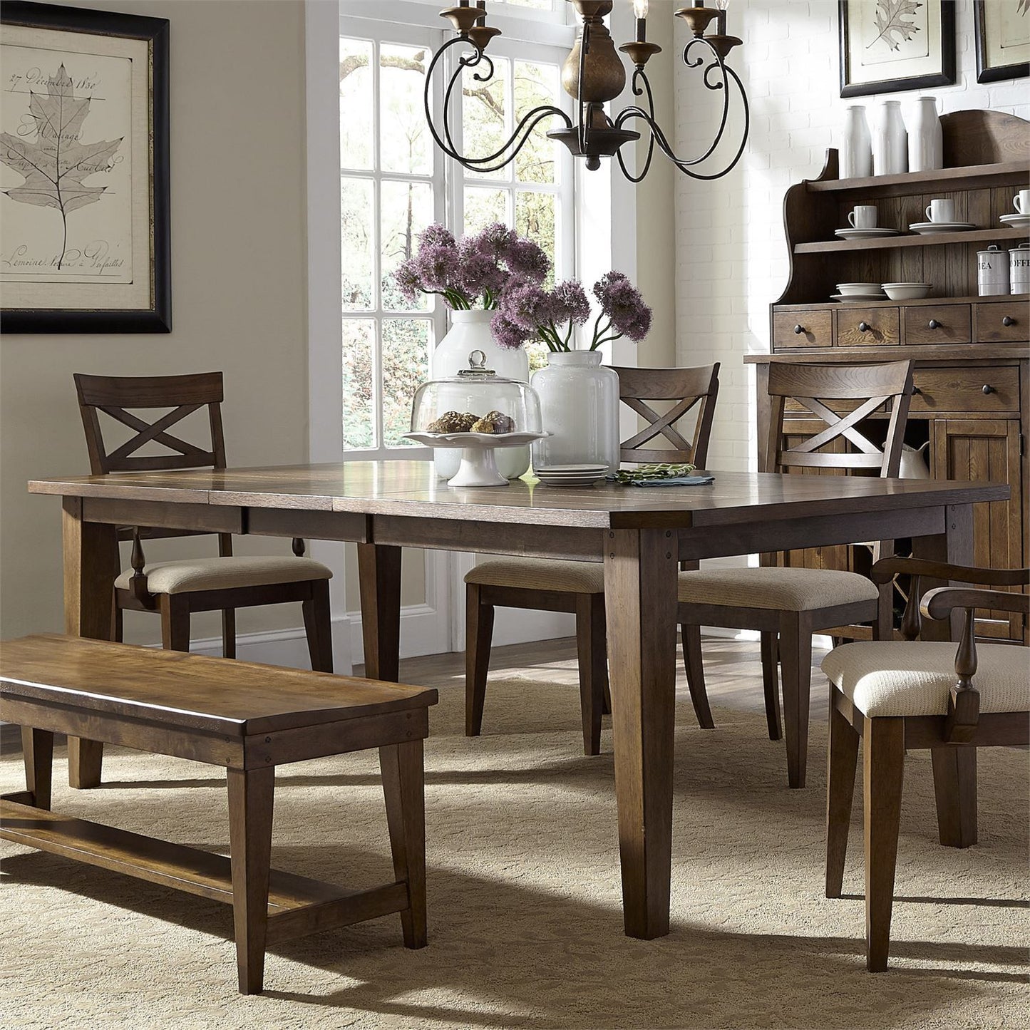 Rectangular Leg Table