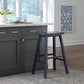 30 Inch Sawhorse Stool- Navy