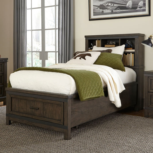 Twin Bookcase Bed