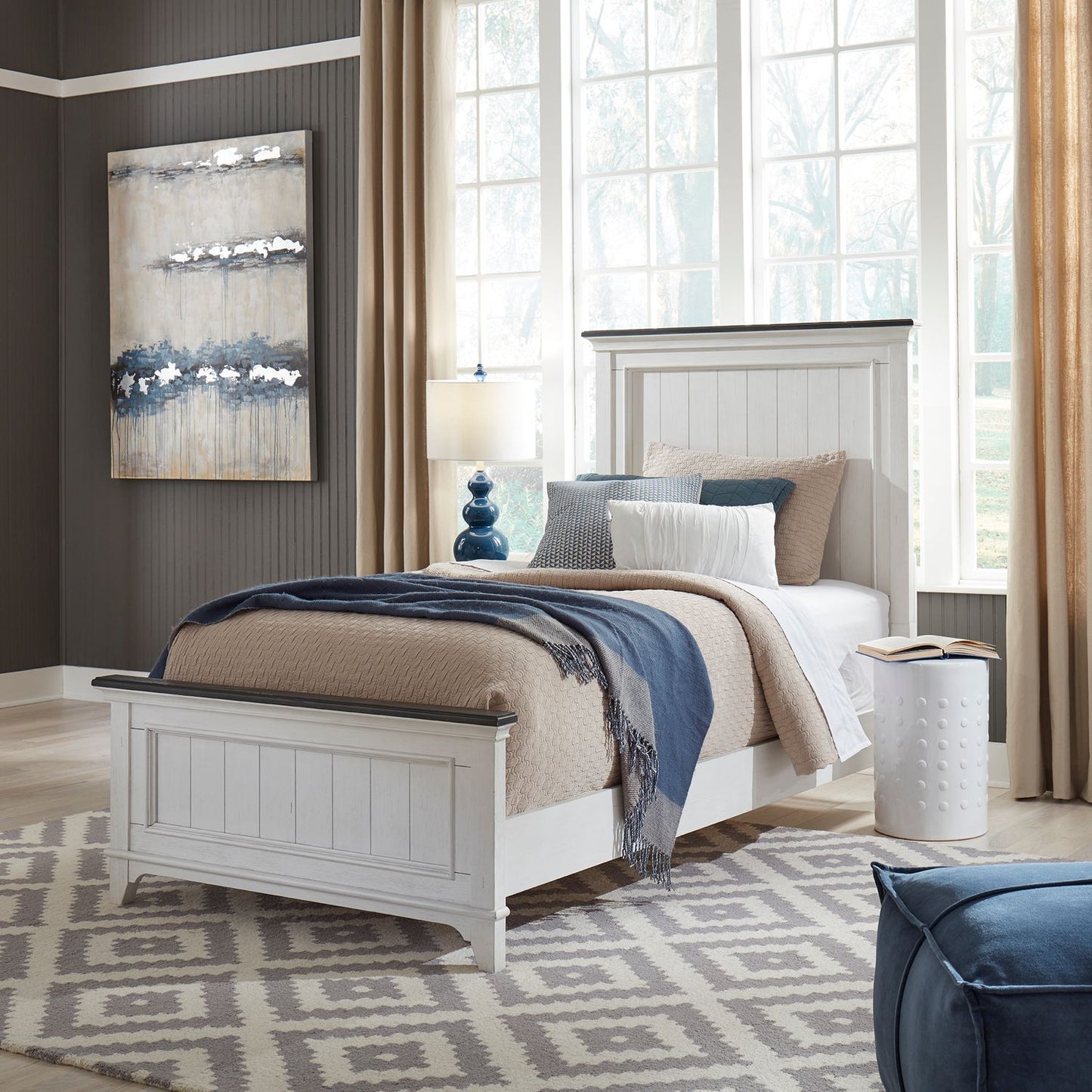 Twin Panel Bed