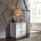 Mirage - King California Panel Bed, Dresser & Mirror, Chest, Night Stand