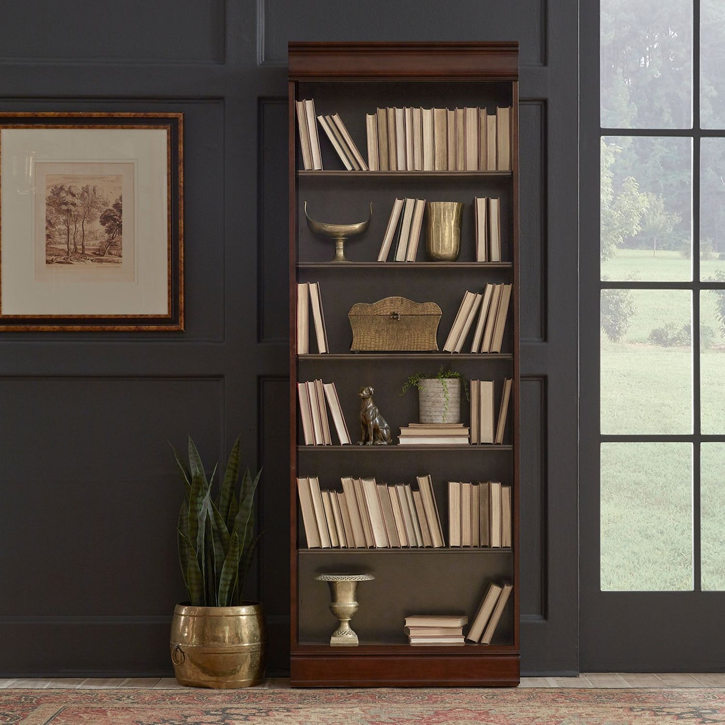 Jr Executive 84 Inch Bookcase (RTA)