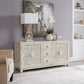 2 Door 3 Drawer Accent Cabinet