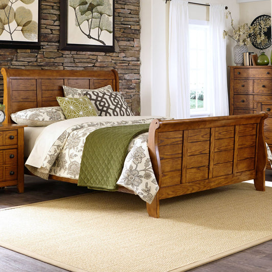Queen Sleigh Bed