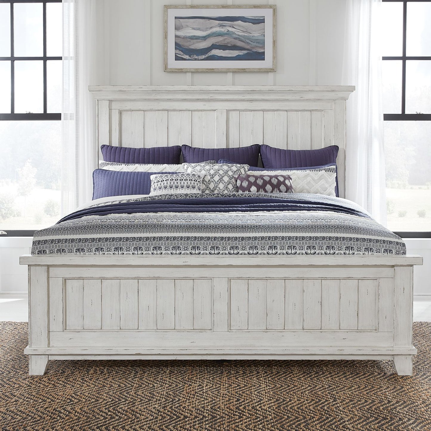 King Panel Bed
