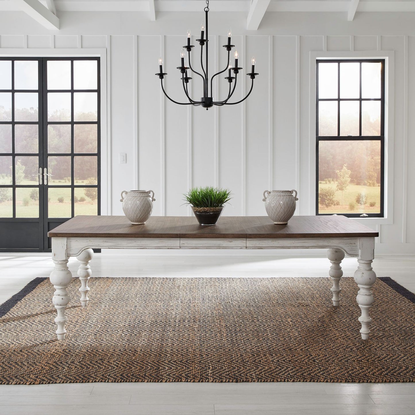 Rectangular Leg Table