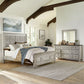 Opt Queen Panel Bed, Dresser & Mirror