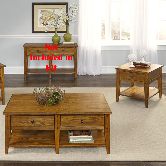3 Piece Set (1-Cocktail 2-End Tables)