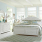King Panel Bed, Dresser & Mirror