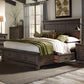Queen Two Sided Storage Bed