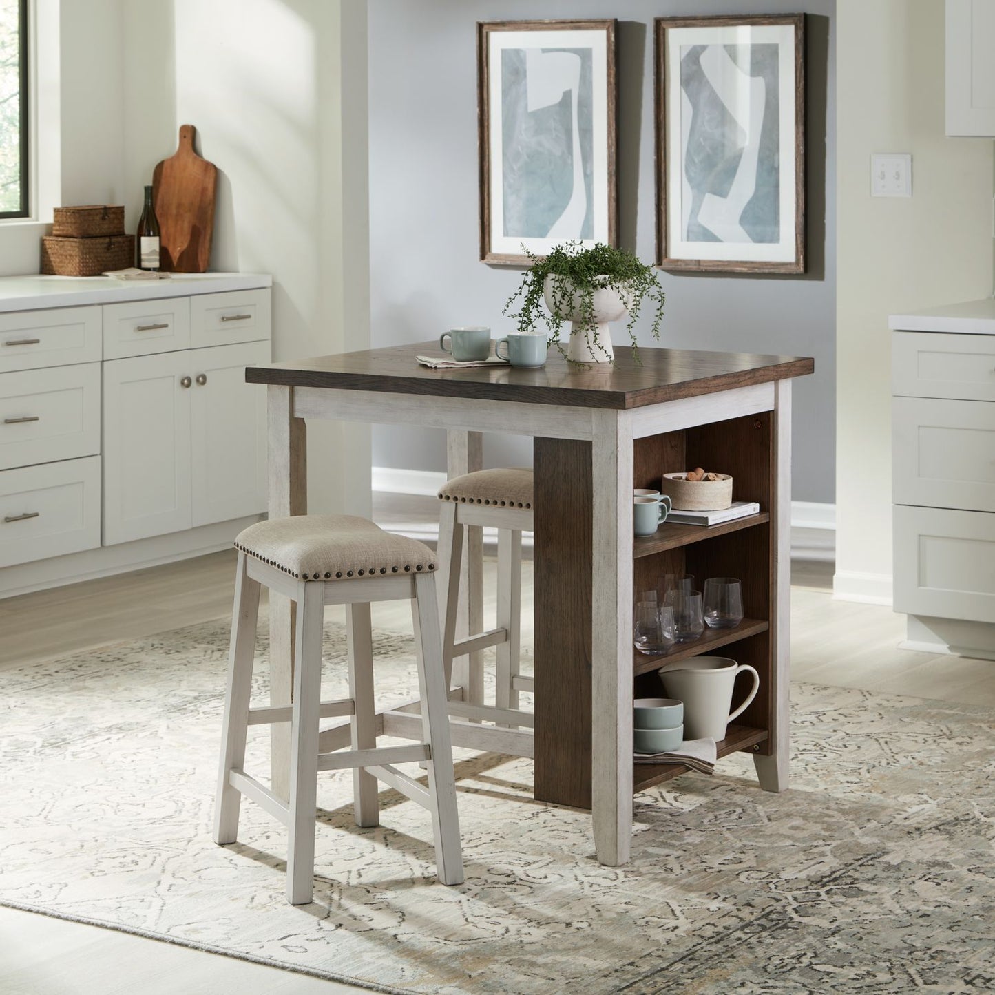 3 Piece Counter Set - Two Tone