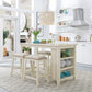 5 Piece Counter Set - White