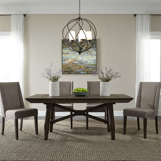 Opt 5 Piece Trestle Table Set