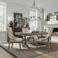 5 Piece Trestle Table Set