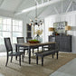 6 Piece Rectangular Table Set