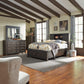 Queen Bookcase Bed, Dresser & Mirror, Chest