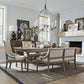 6 Piece Leg Table Set