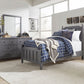 Full Panel Bed, Dresser & Mirror
