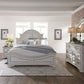 Queen Panel Bed, Dresser & Mirror, Night Stand