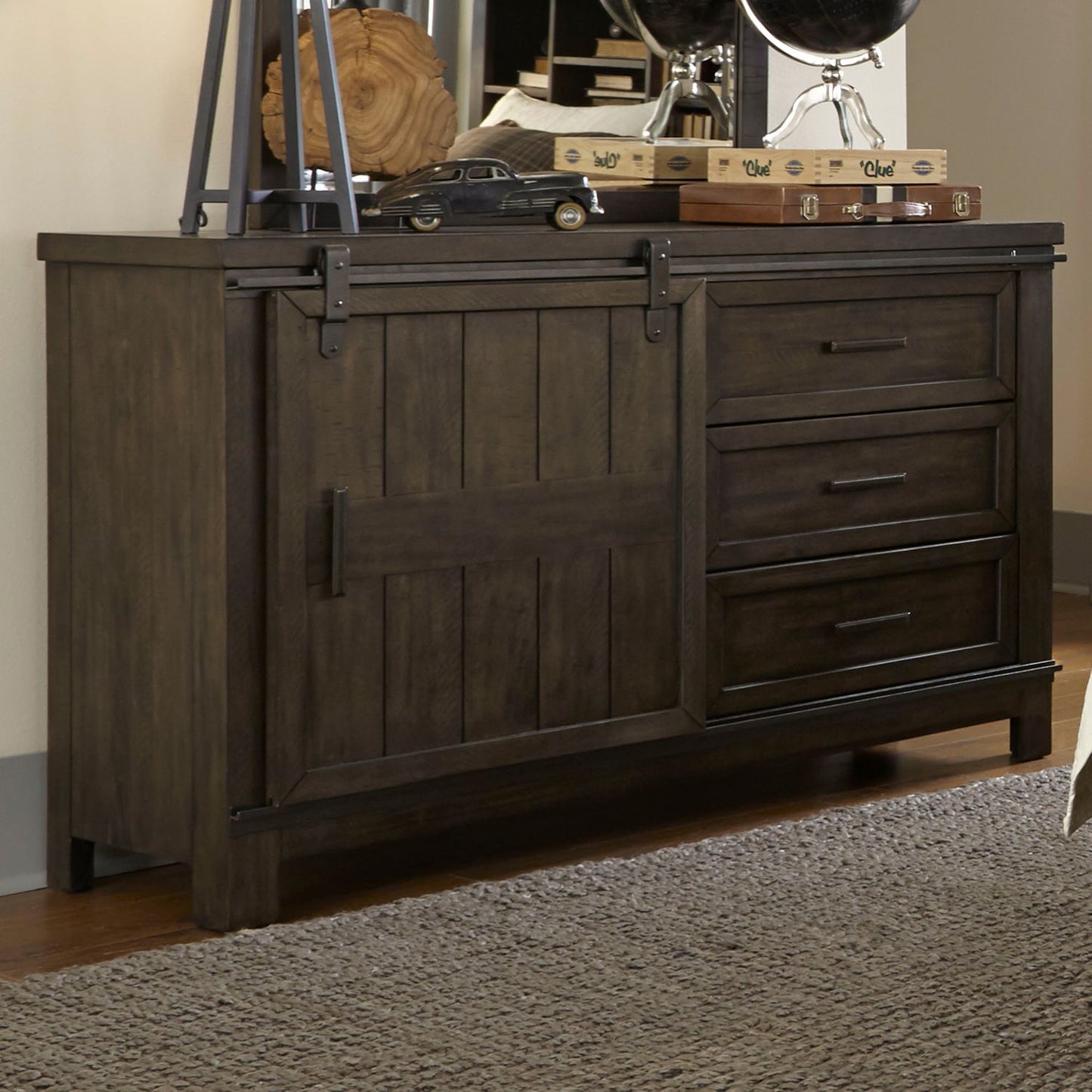 Barn Door Dresser