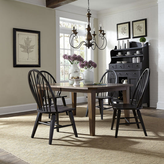 5 Piece Rectangular Table Set