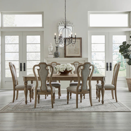7 Piece Rectangular Table Set
