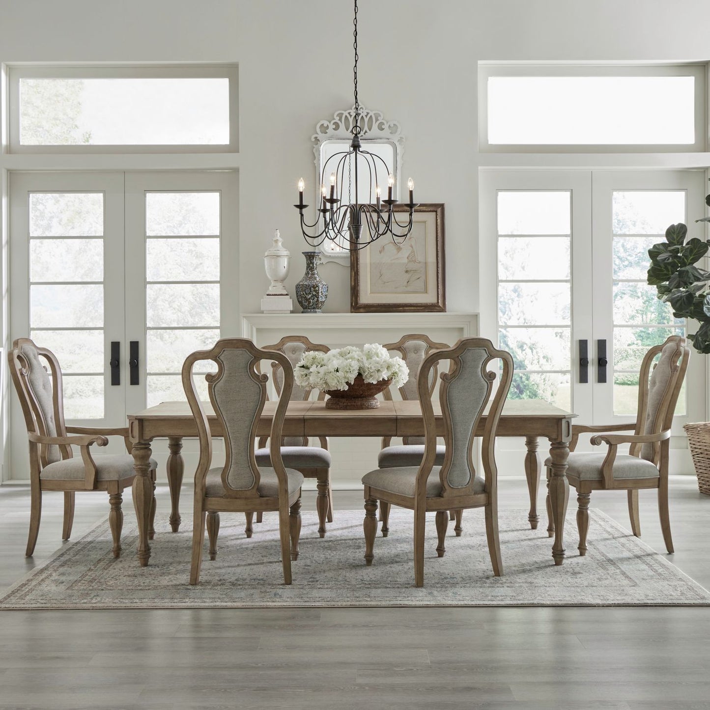 Opt 7 Piece Rectangular Table Set