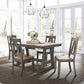 5 Piece Trestle Table Set