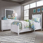 Twin Panel Bed, Dresser & Mirror