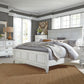 King California Panel Bed, Dresser & Mirror, Chest