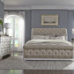 Queen Uph Sleigh Bed, Dresser & Mirror