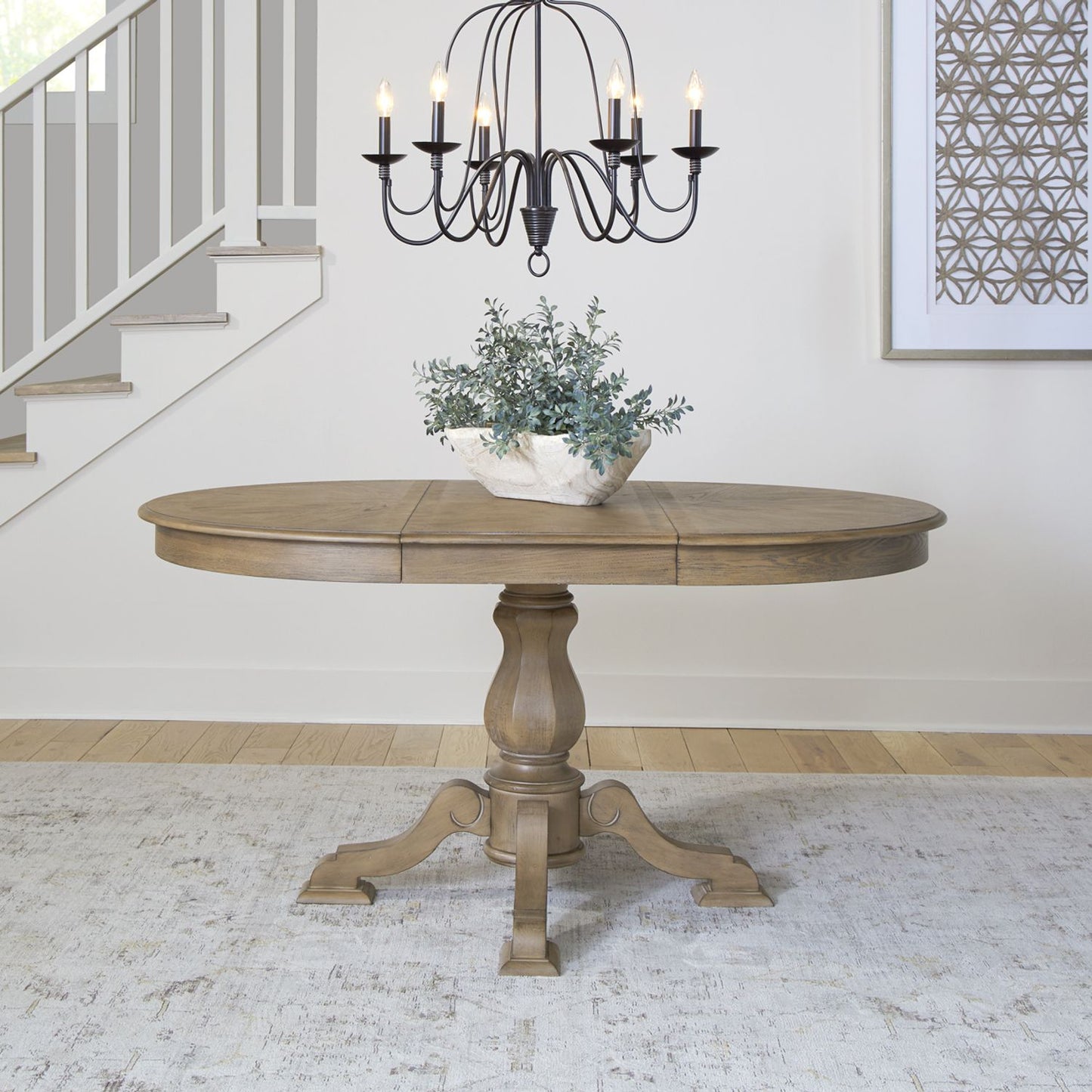 Pedestal Table Set