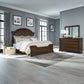 Queen Poster Bed, Dresser & Mirror