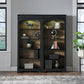 2 Piece Bunching Bookcase