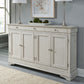 Hall Buffet - White