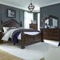 King California Poster Bed, Dresser & Mirror, Chest