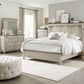 King California Mantle Bed, Dresser & Mirror, Chest