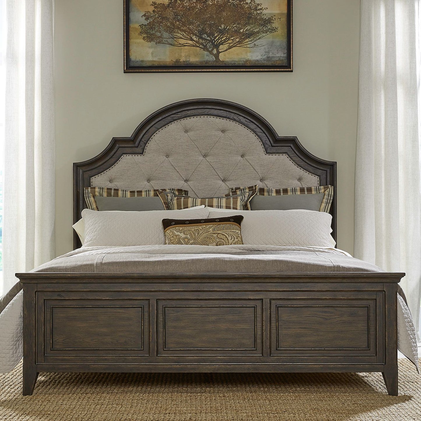 King California Uph Bed