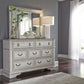 King California Sleigh Bed, Dresser & Mirror, Chest
