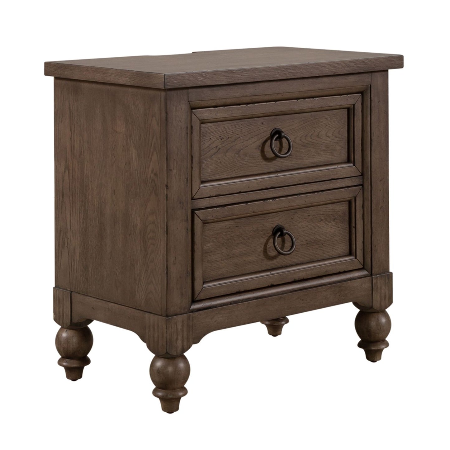 Queen Shelter Bed, Dresser & Mirror, Chest, Night Stand